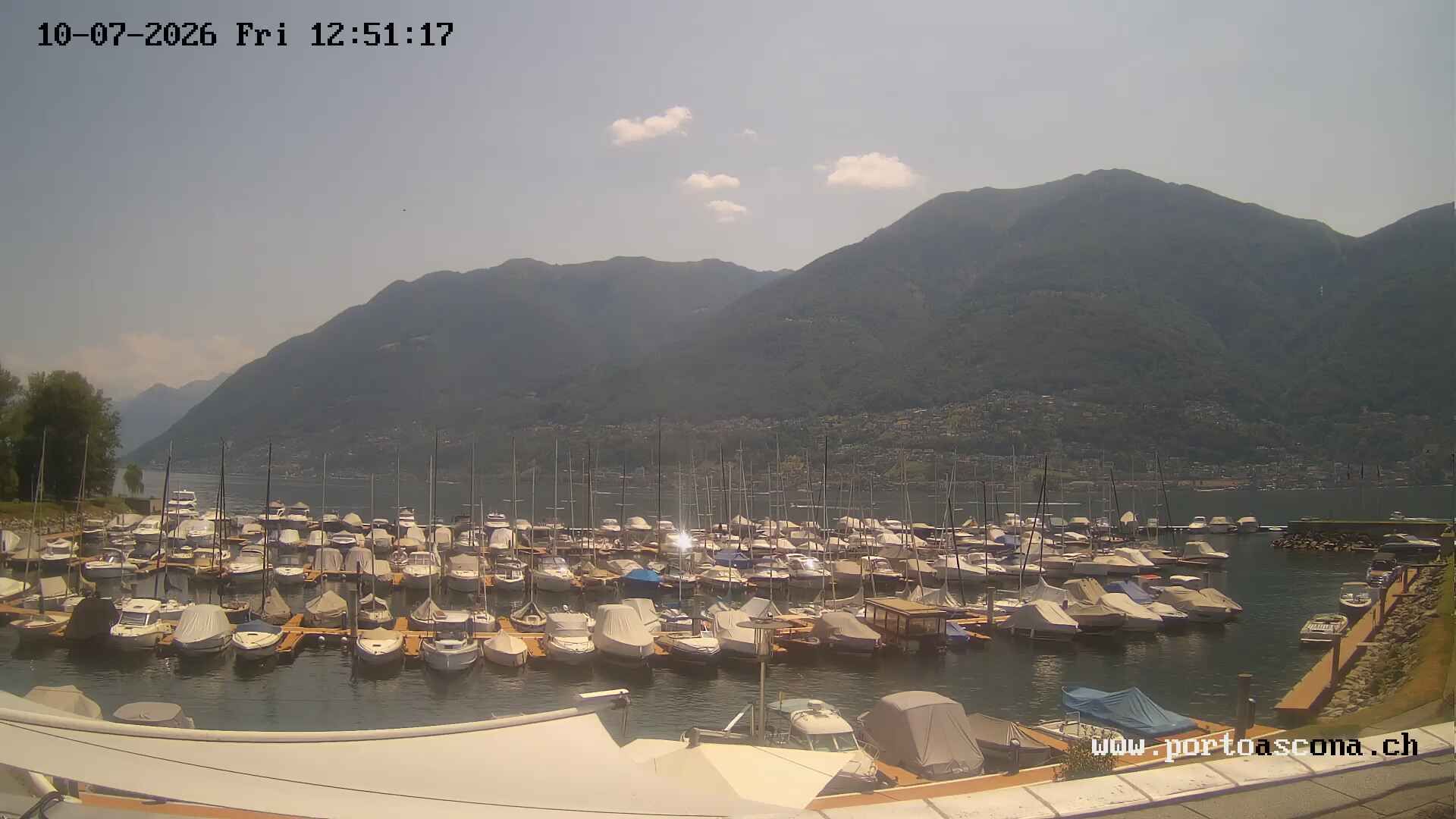 Ascona › Süden: Porto Patriziale Ascona - Gambarogno - Langensee