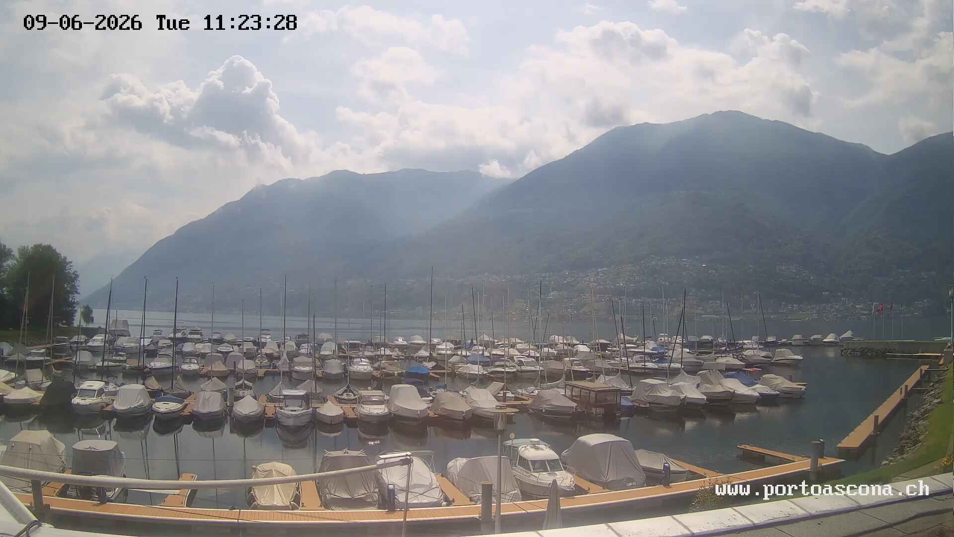 Ascona › Süden: Porto Patriziale Ascona - Gambarogno - Langensee