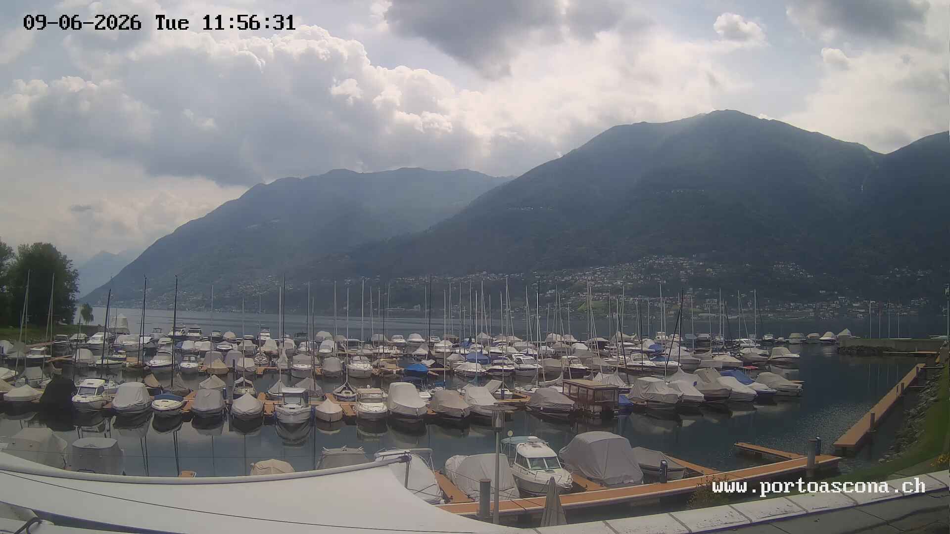 Ascona › Süden: Porto Patriziale Ascona - Gambarogno - Langensee