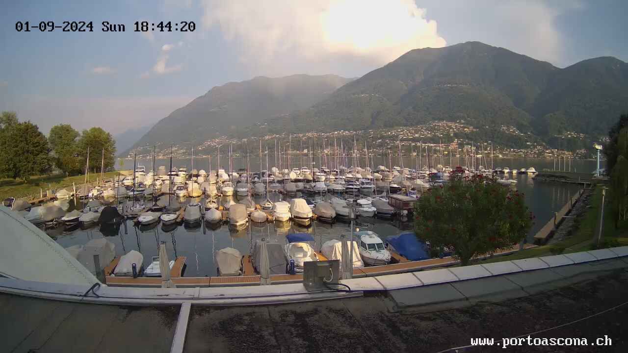 Ascona › Süd: Porto Patriziale Ascona - Gambarogno - Langensee