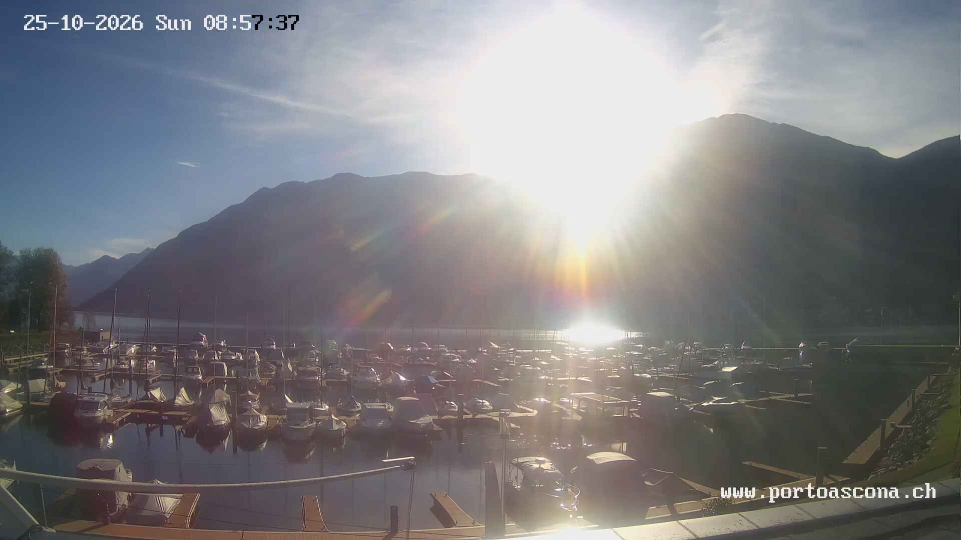 Ascona › Süden: Porto Patriziale Ascona - Gambarogno - Langensee