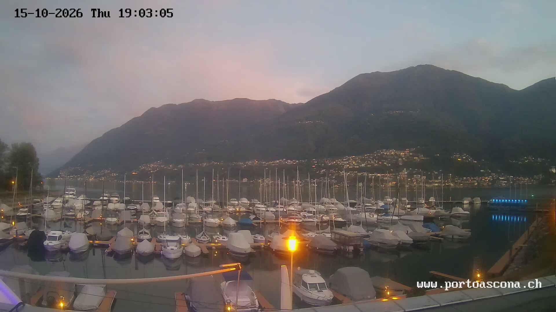 Ascona › Süden: Porto Patriziale Ascona - Gambarogno - Langensee