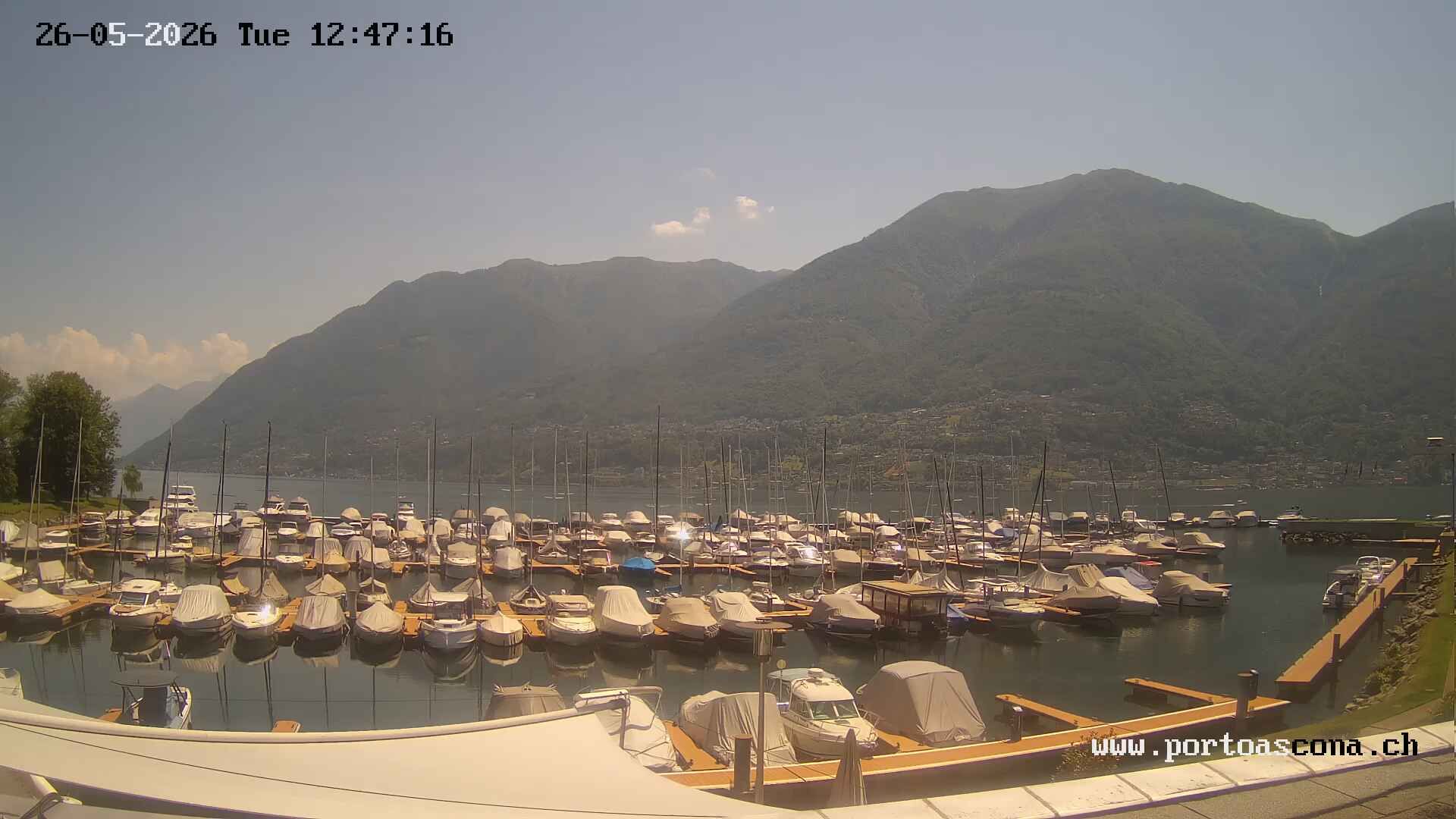 Ascona › Süden: Porto Patriziale Ascona - Gambarogno - Langensee
