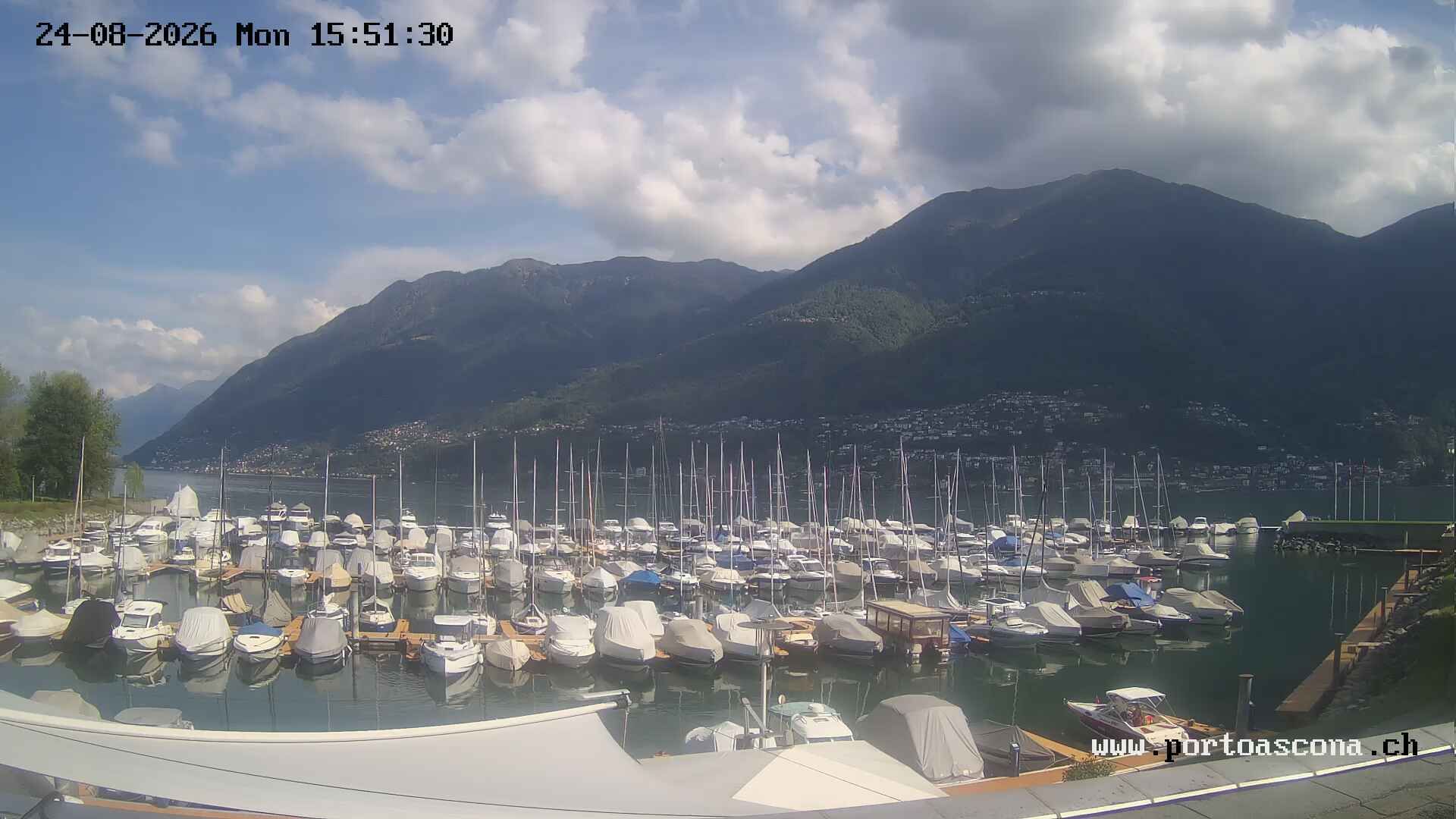 Ascona › Süden: Porto Patriziale Ascona - Gambarogno - Langensee