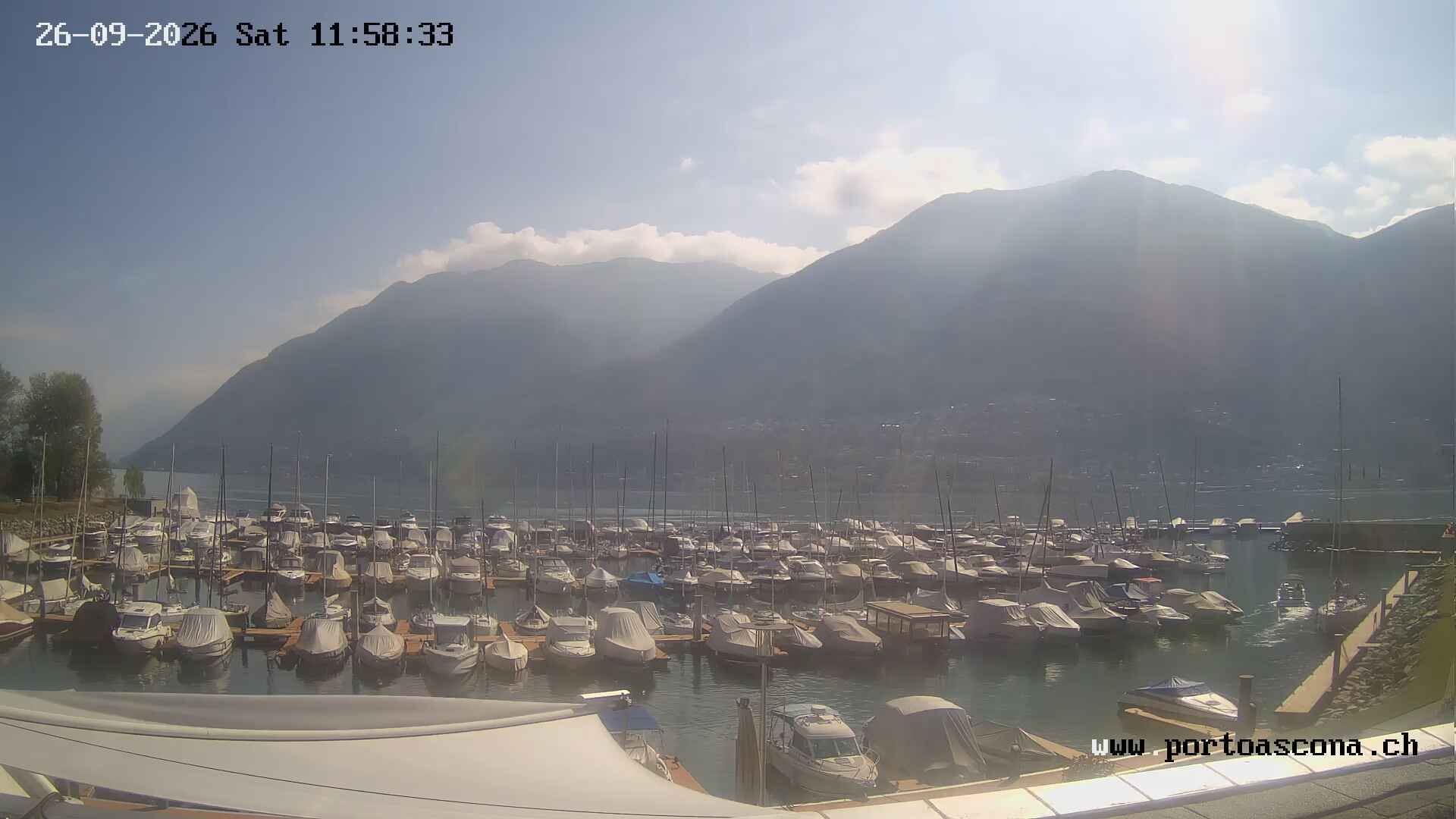 Ascona › Süden: Porto Patriziale Ascona - Gambarogno - Langensee