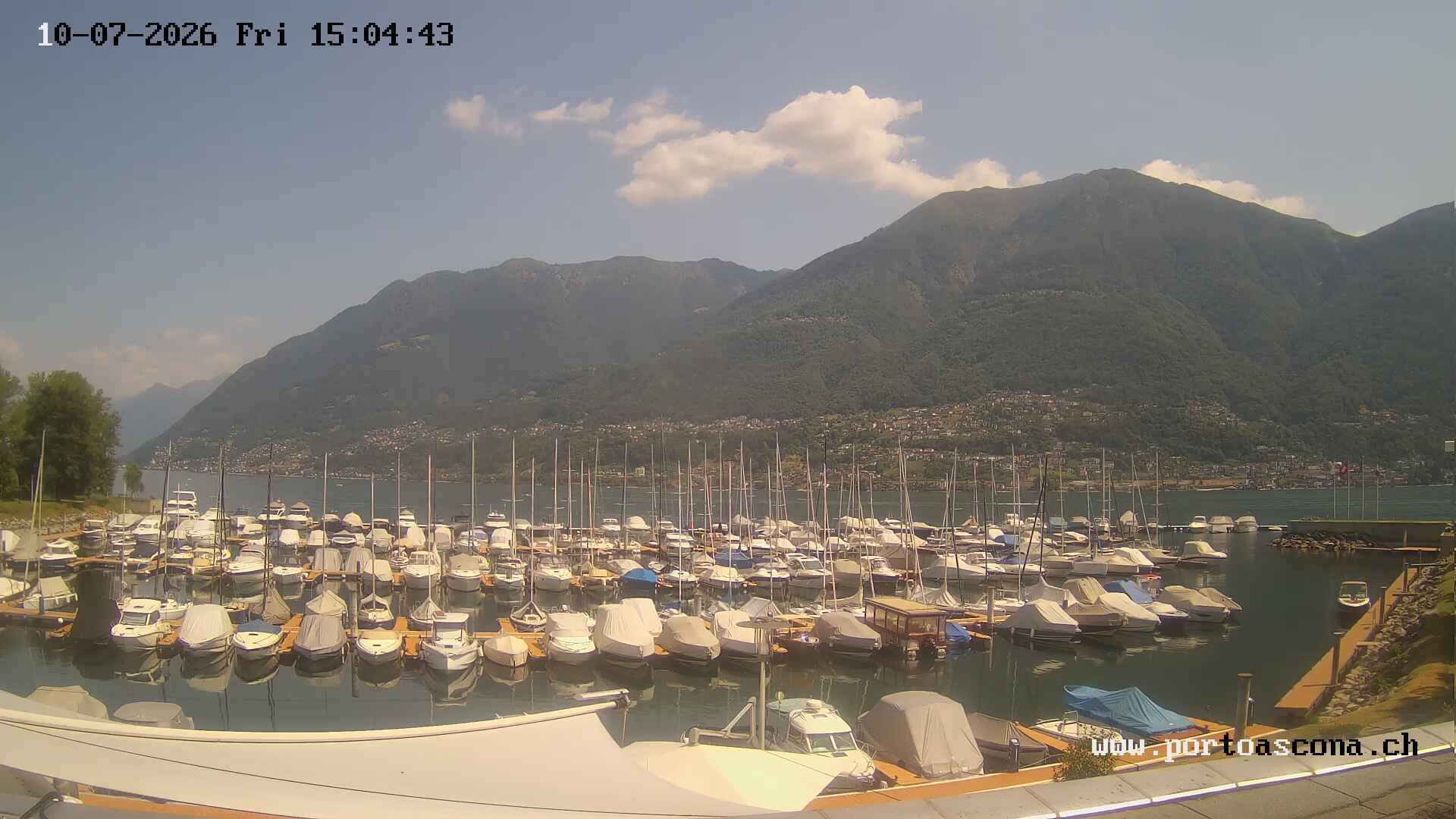Ascona › Süden: Porto Patriziale Ascona - Gambarogno - Langensee