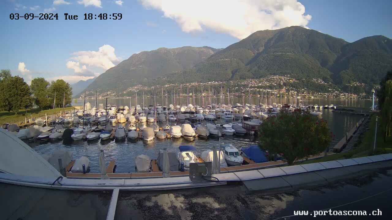 Ascona › Süd: Porto Patriziale Ascona - Gambarogno - Langensee