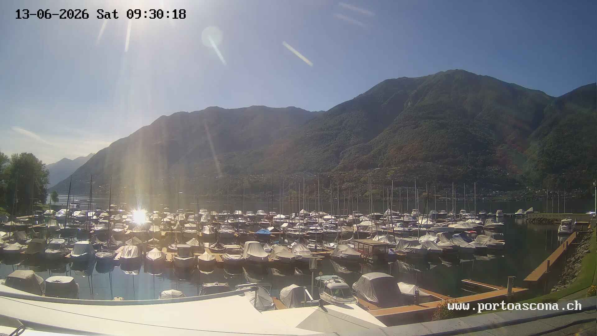 Ascona › Süden: Porto Patriziale Ascona - Gambarogno - Langensee