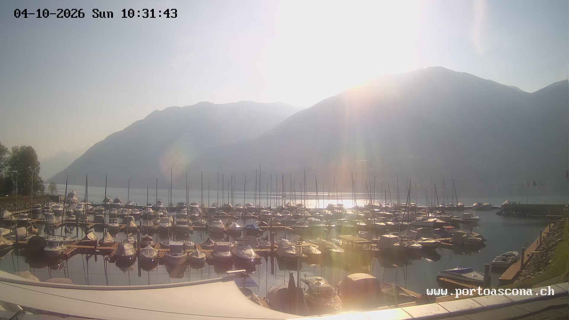 Ascona › Süden: Porto Patriziale Ascona - Gambarogno - Langensee
