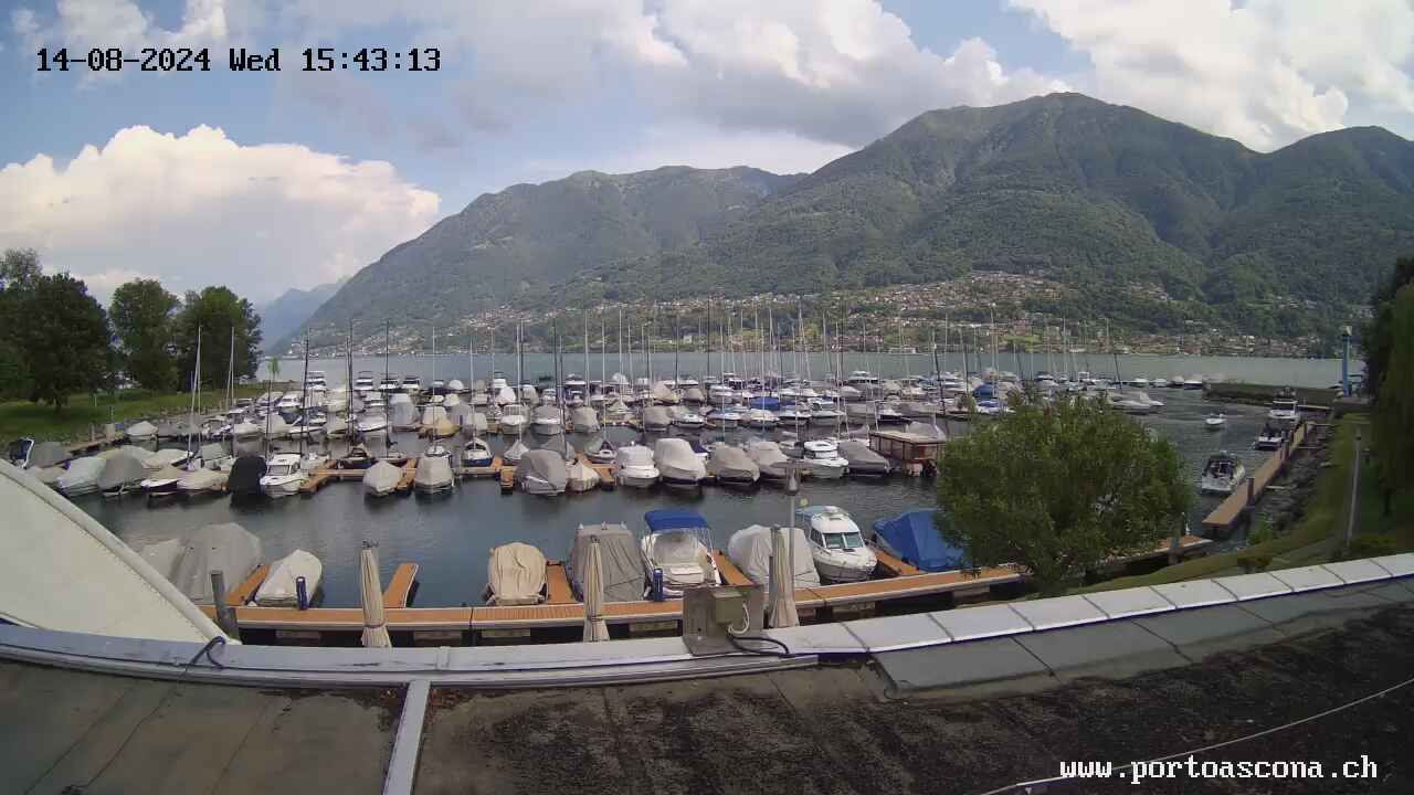 Ascona › Süd: Porto Patriziale Ascona - Gambarogno - Langensee