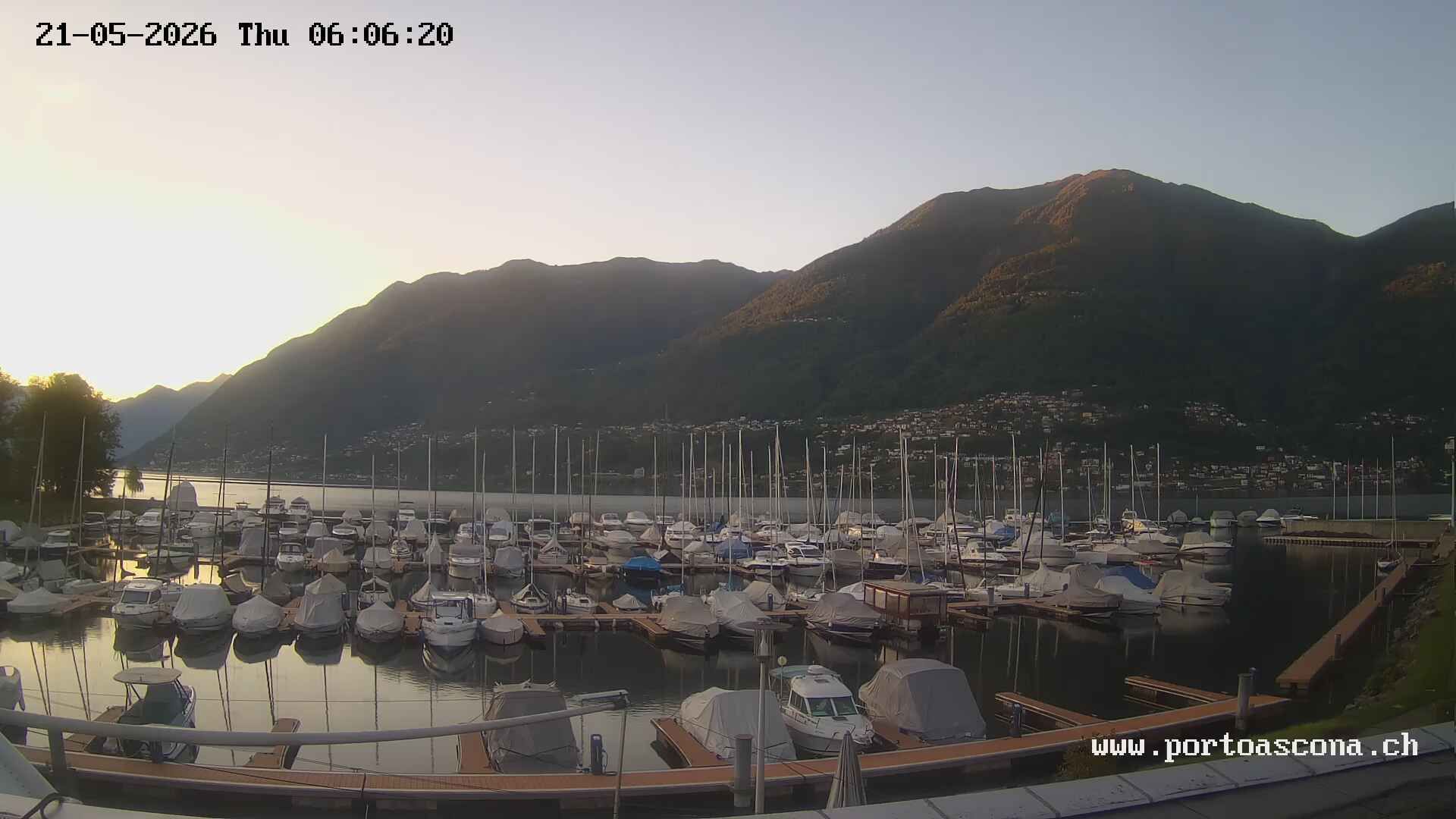 Ascona › Süden: Porto Patriziale Ascona - Gambarogno - Langensee