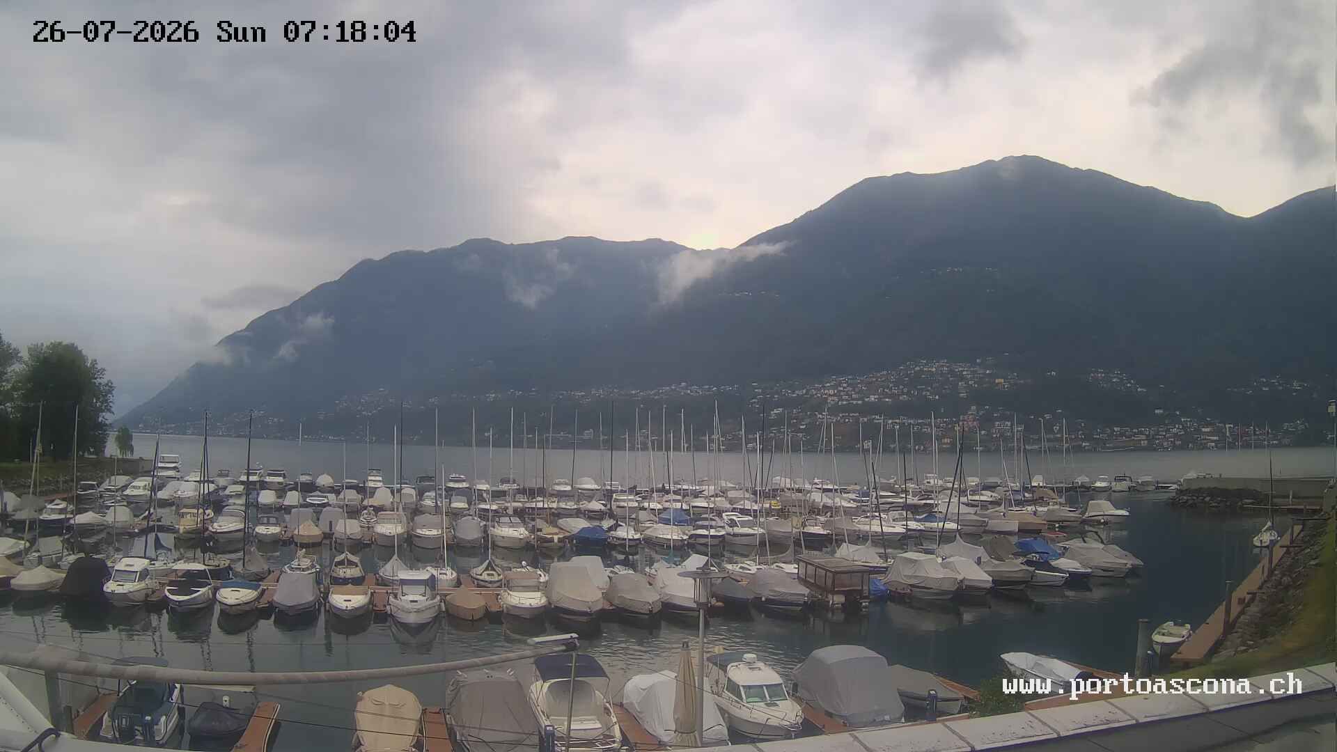 Ascona › Süden: Porto Patriziale Ascona - Gambarogno - Langensee