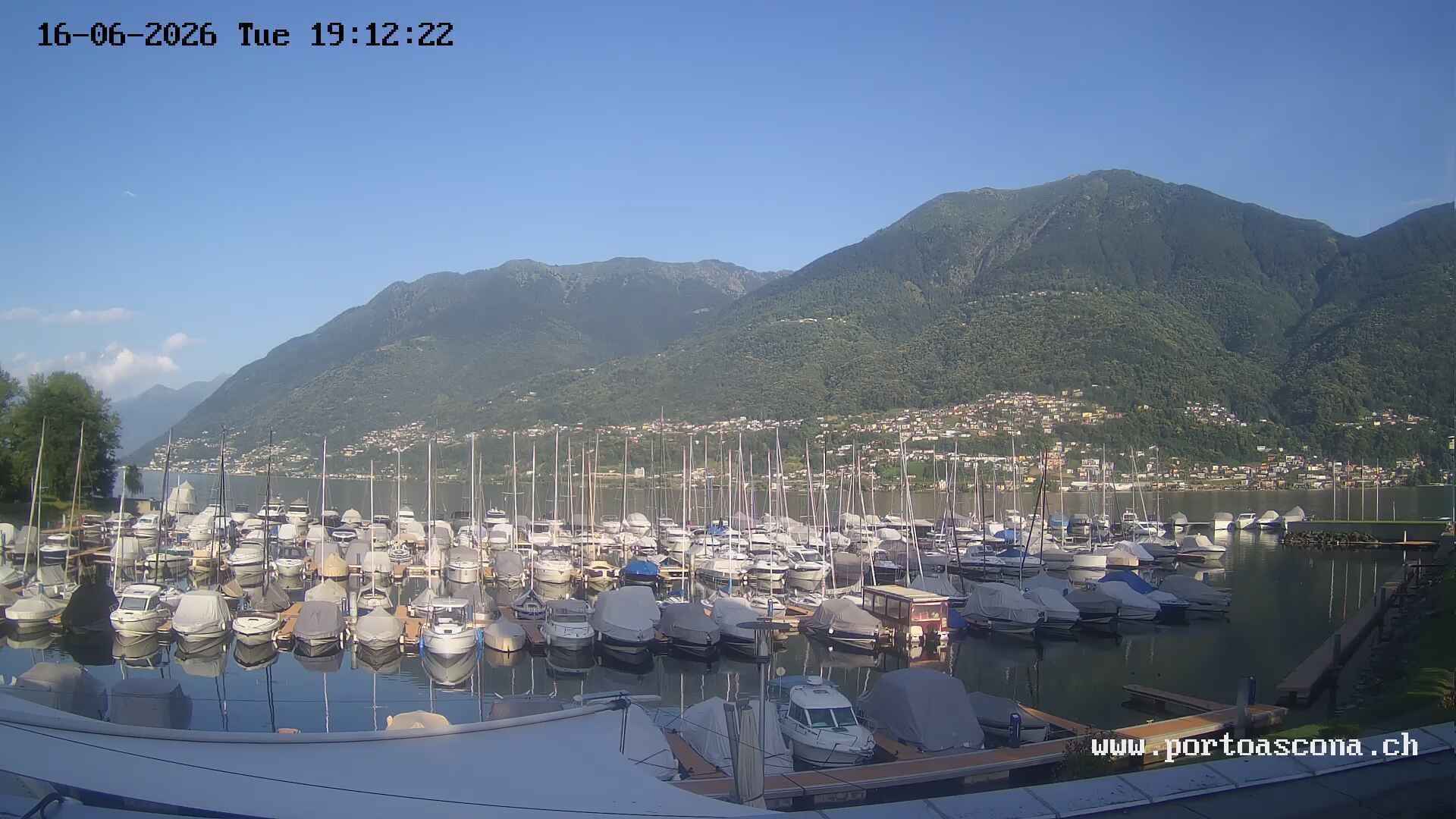 Ascona › Süden: Porto Patriziale Ascona - Gambarogno - Langensee