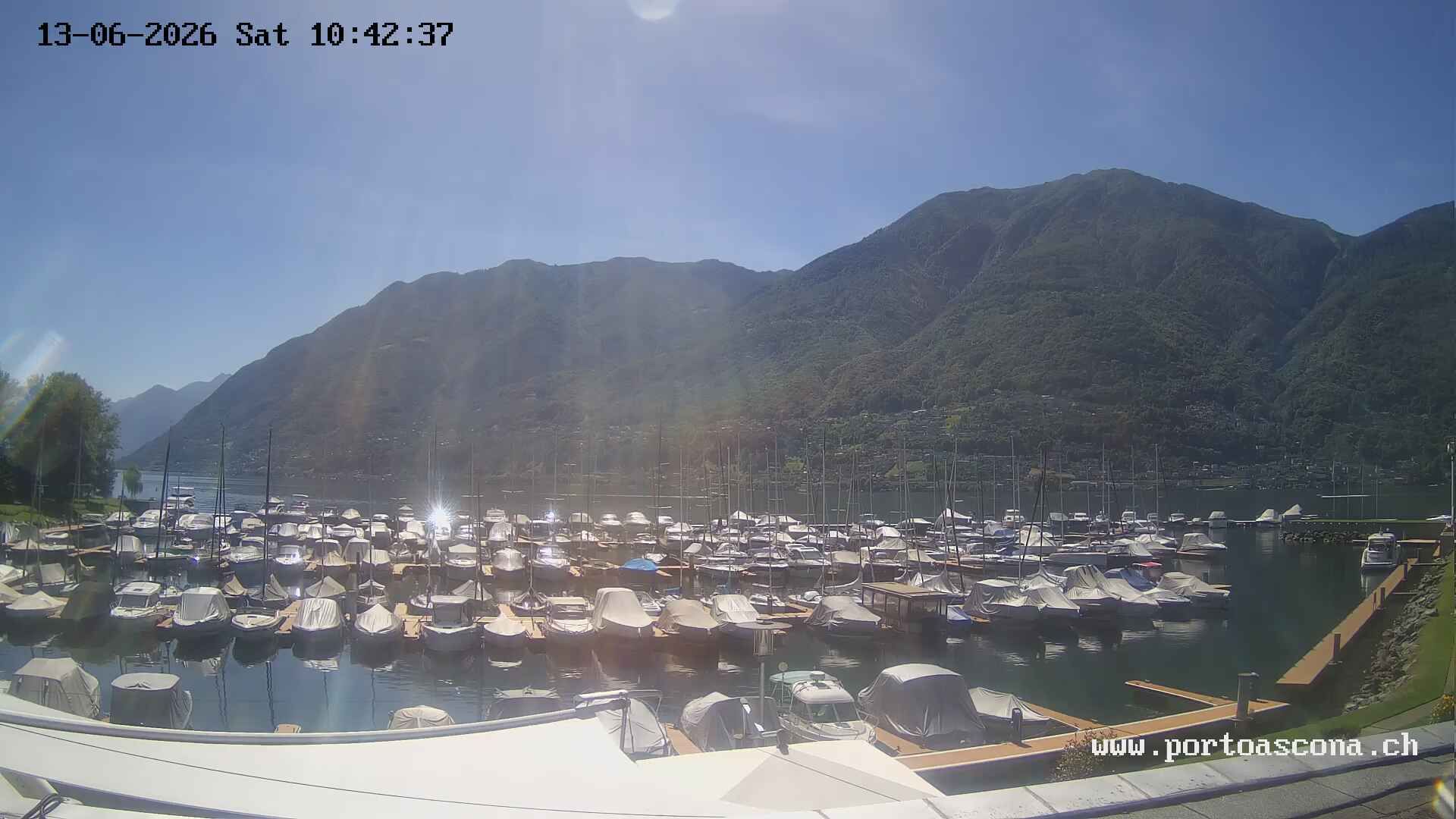 Ascona › Süden: Porto Patriziale Ascona - Gambarogno - Langensee