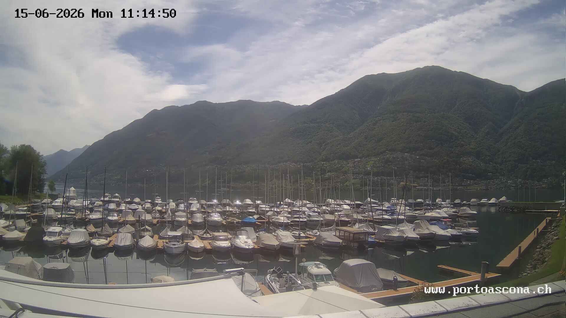 Ascona › Süden: Porto Patriziale Ascona - Gambarogno - Langensee