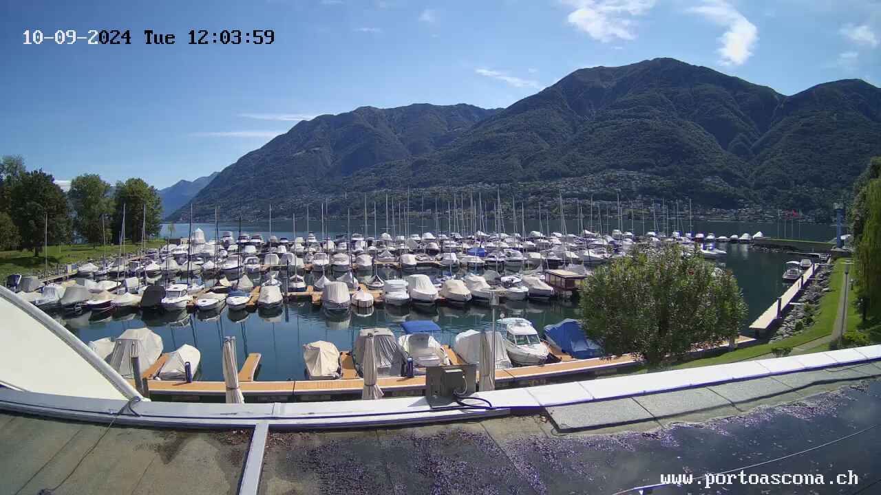 Ascona › Süd: Porto Patriziale Ascona - Gambarogno - Langensee