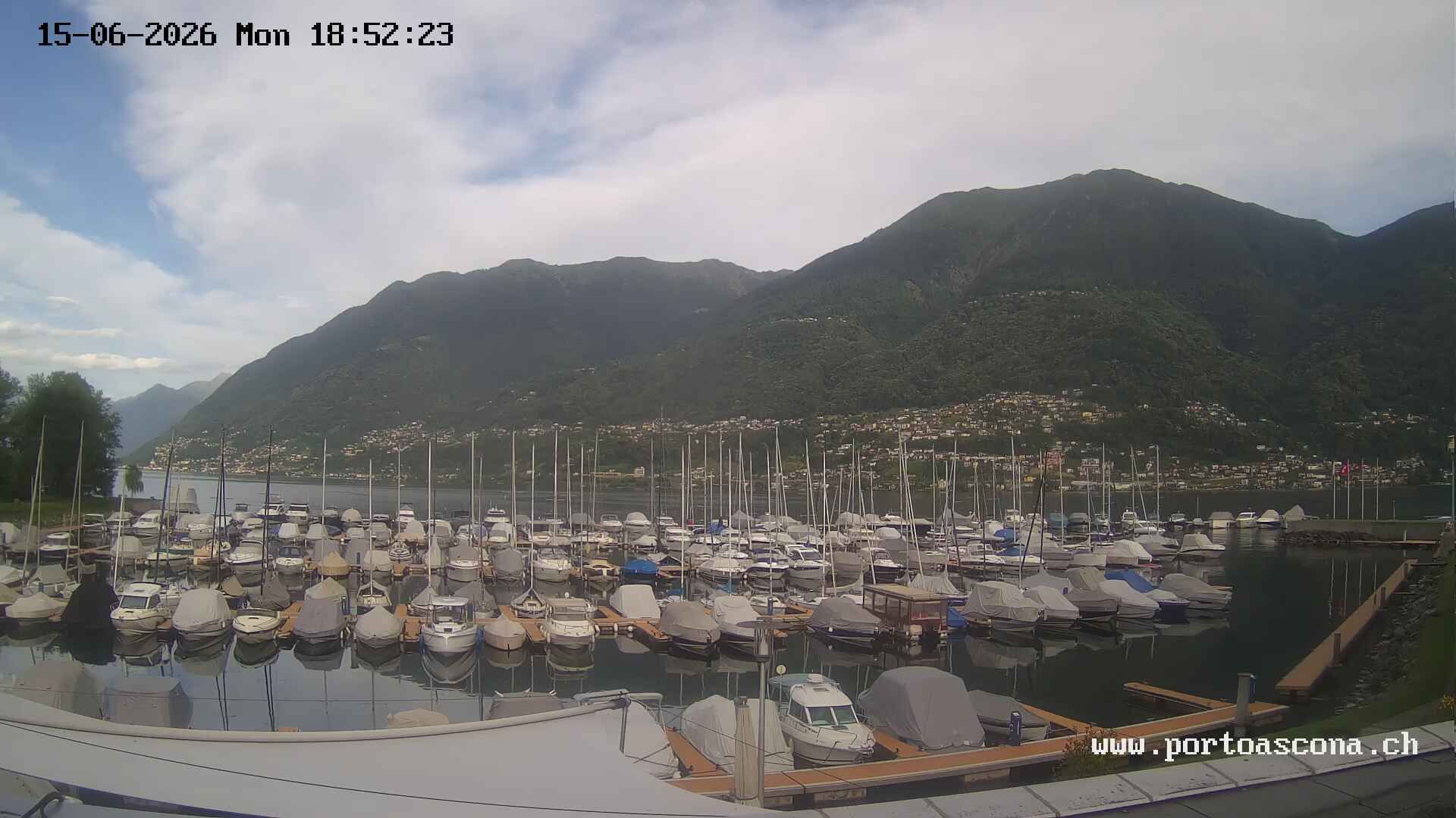 Ascona › Süden: Porto Patriziale Ascona - Gambarogno - Langensee