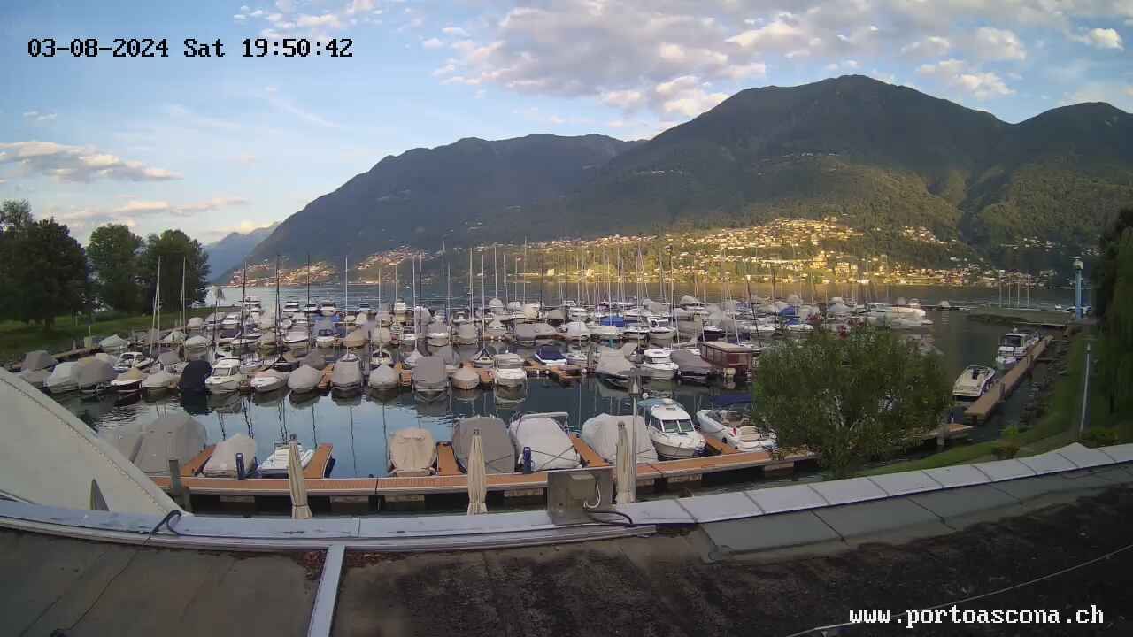 Ascona › Süd: Porto Patriziale Ascona - Gambarogno - Langensee