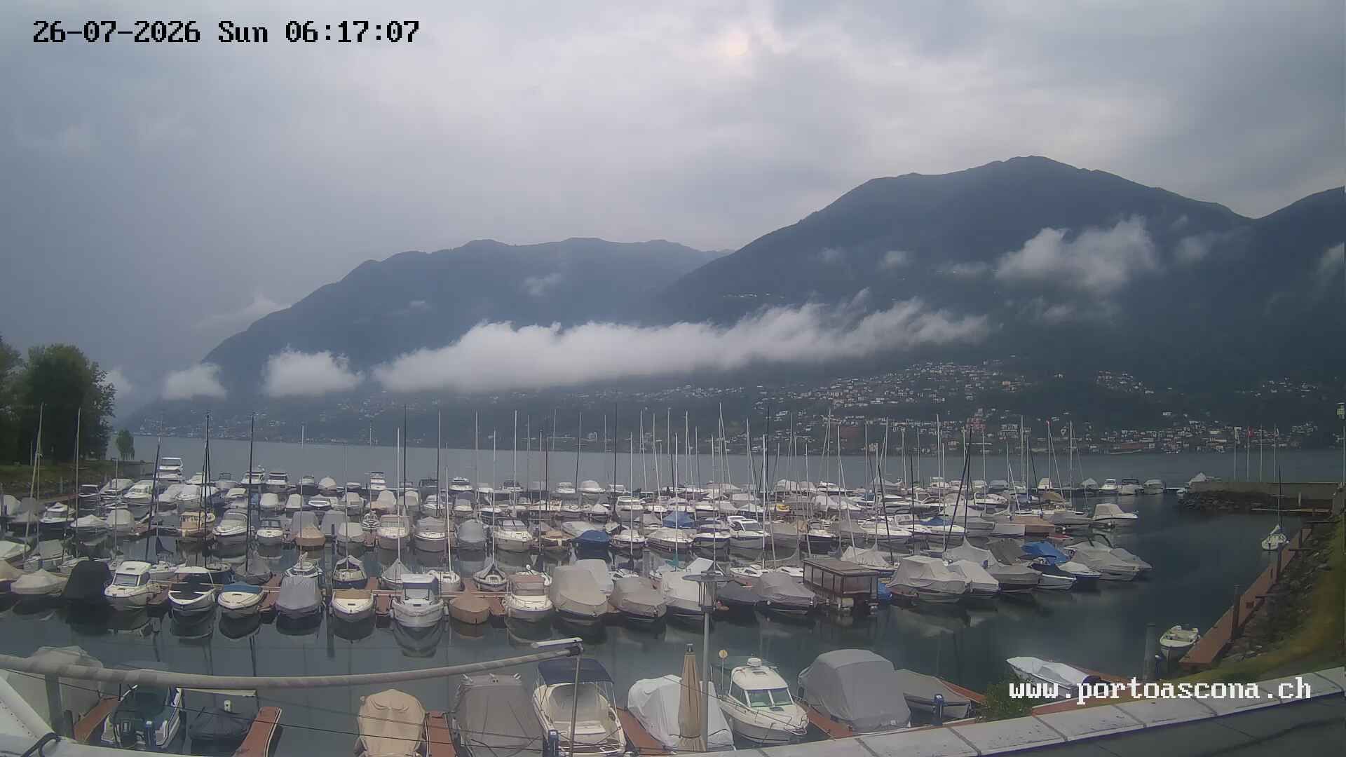 Ascona › Süden: Porto Patriziale Ascona - Gambarogno - Langensee
