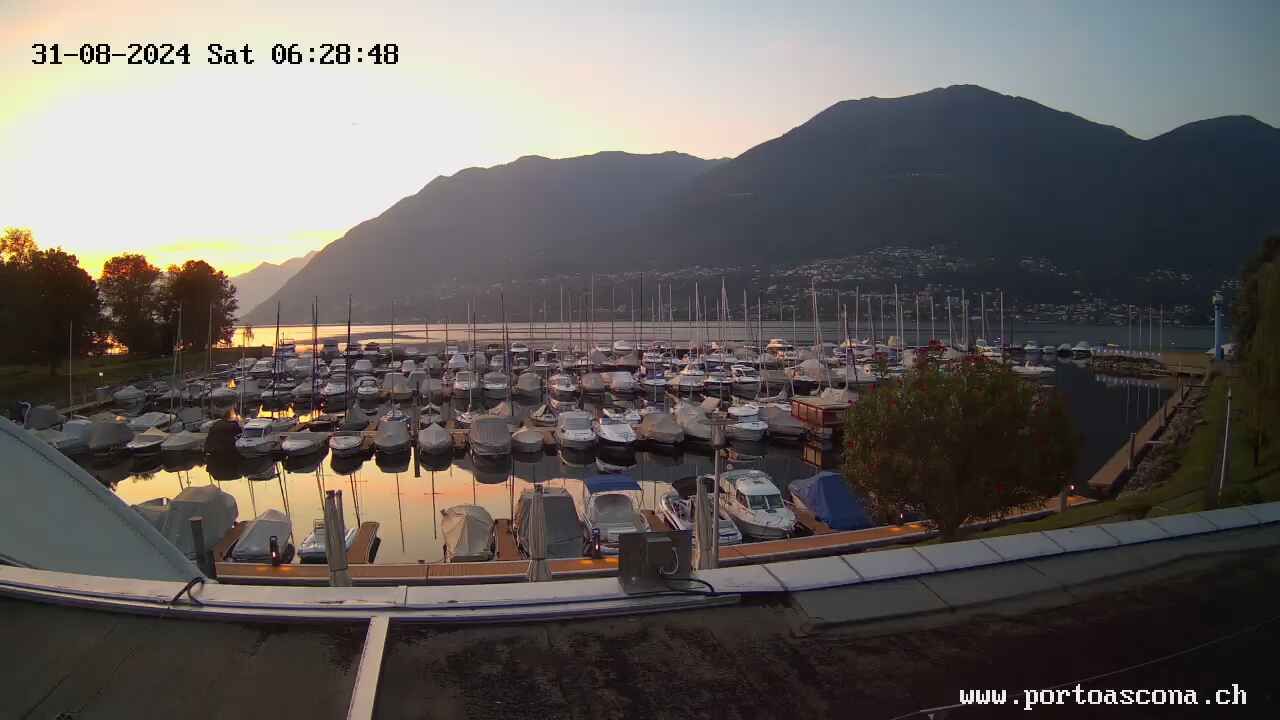 Ascona › Süd: Porto Patriziale Ascona - Gambarogno - Langensee