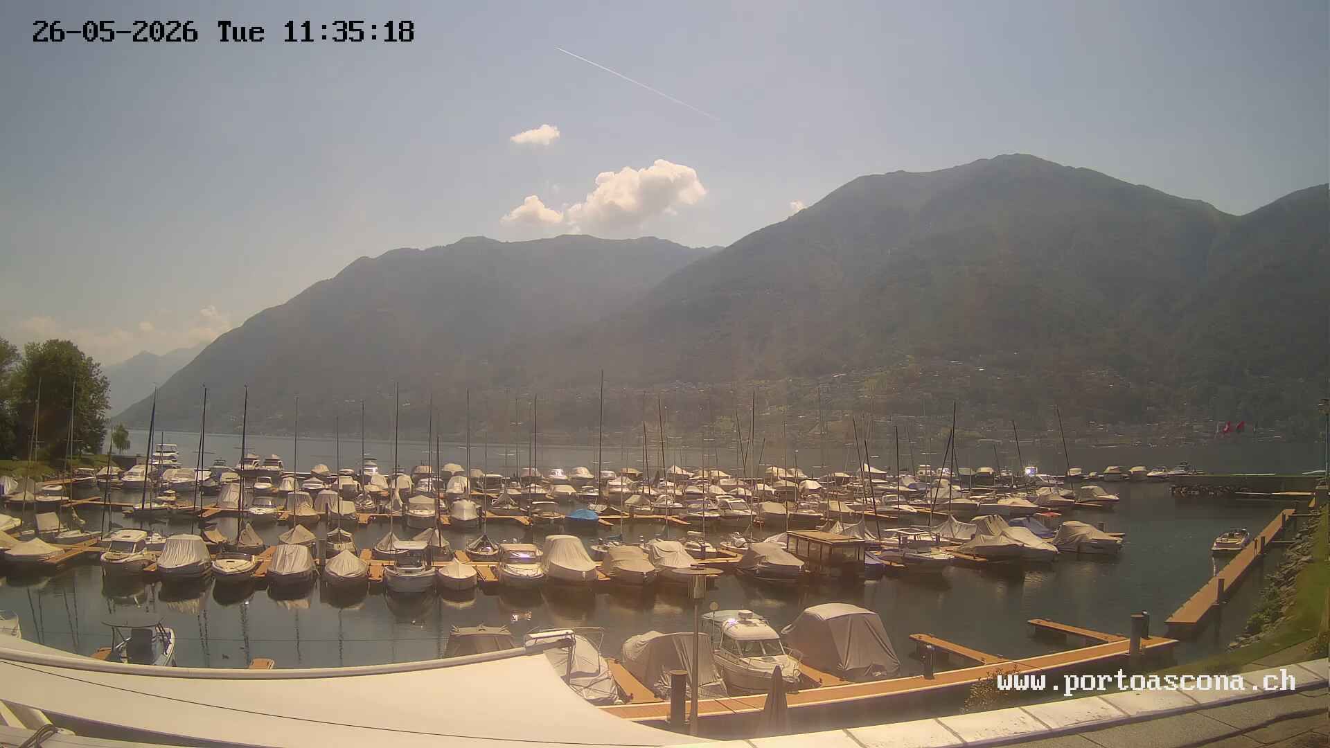 Ascona › Süden: Porto Patriziale Ascona - Gambarogno - Langensee