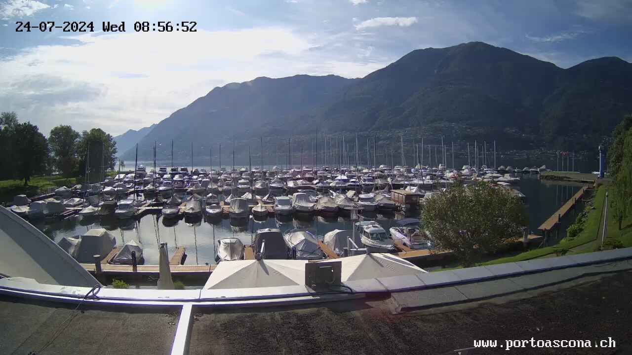 Ascona › Süd: Porto Patriziale Ascona - Gambarogno - Langensee
