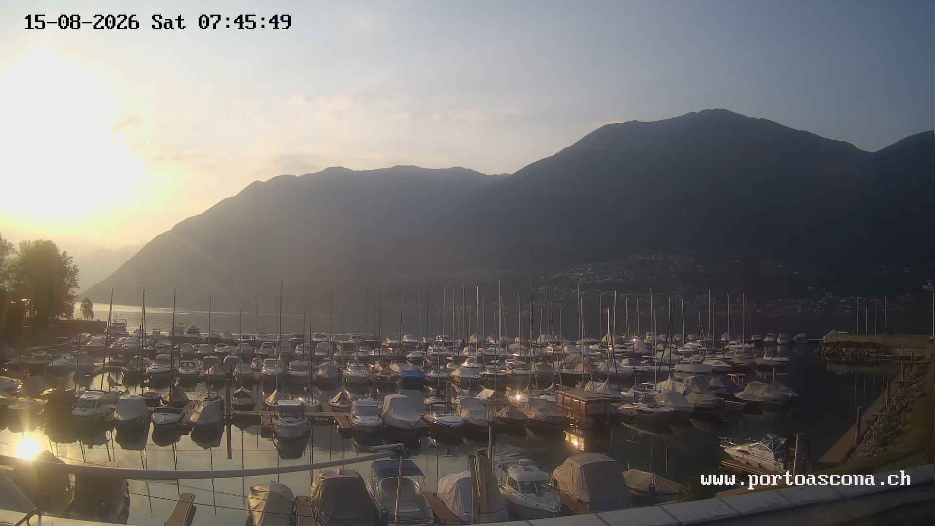 Ascona › Süden: Porto Patriziale Ascona - Gambarogno - Langensee