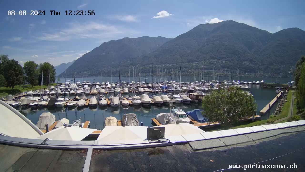 Ascona › Süd: Porto Patriziale Ascona - Gambarogno - Langensee