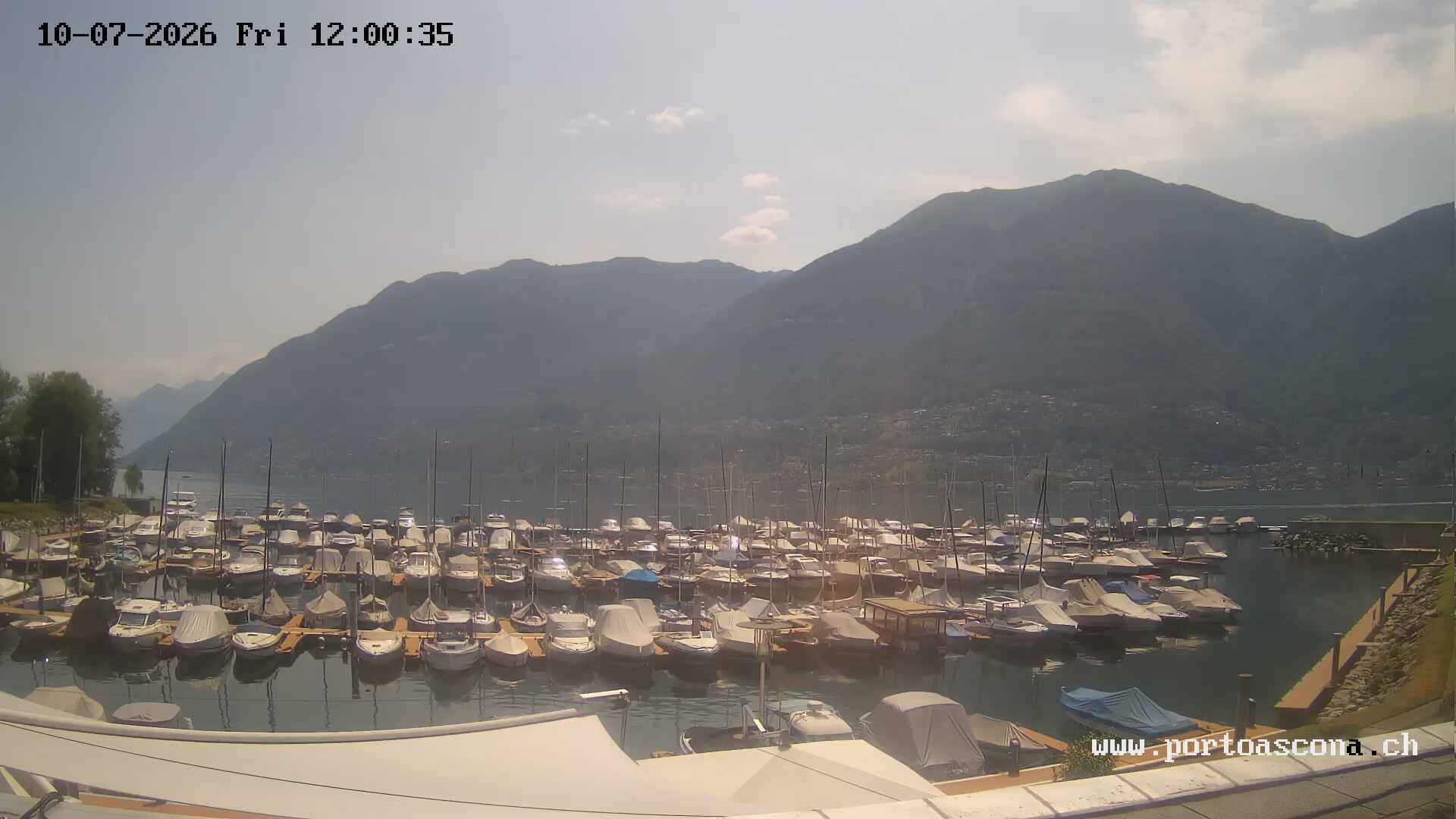 Ascona › Süden: Porto Patriziale Ascona - Gambarogno - Langensee