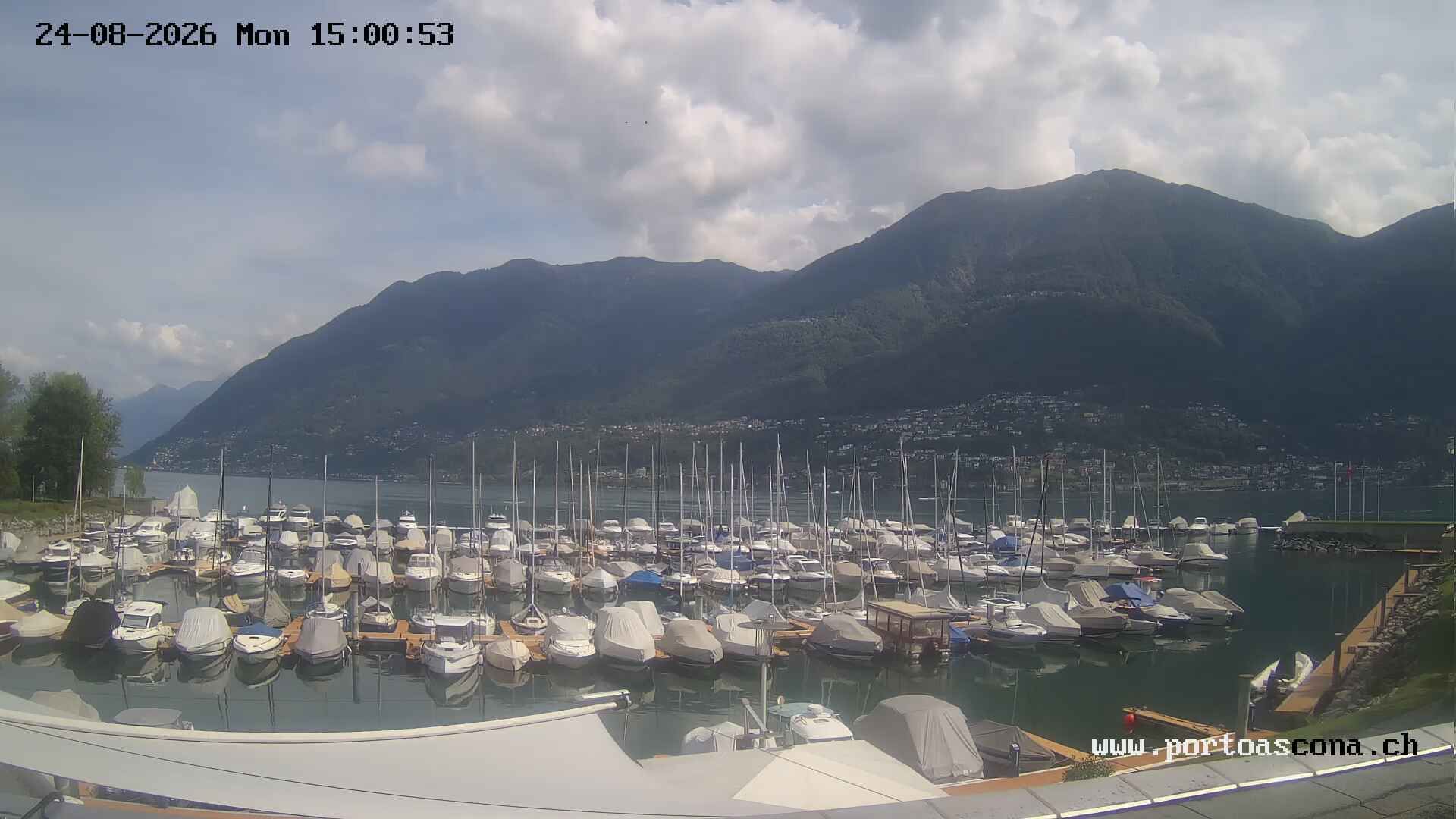 Ascona › Süden: Porto Patriziale Ascona - Gambarogno - Langensee