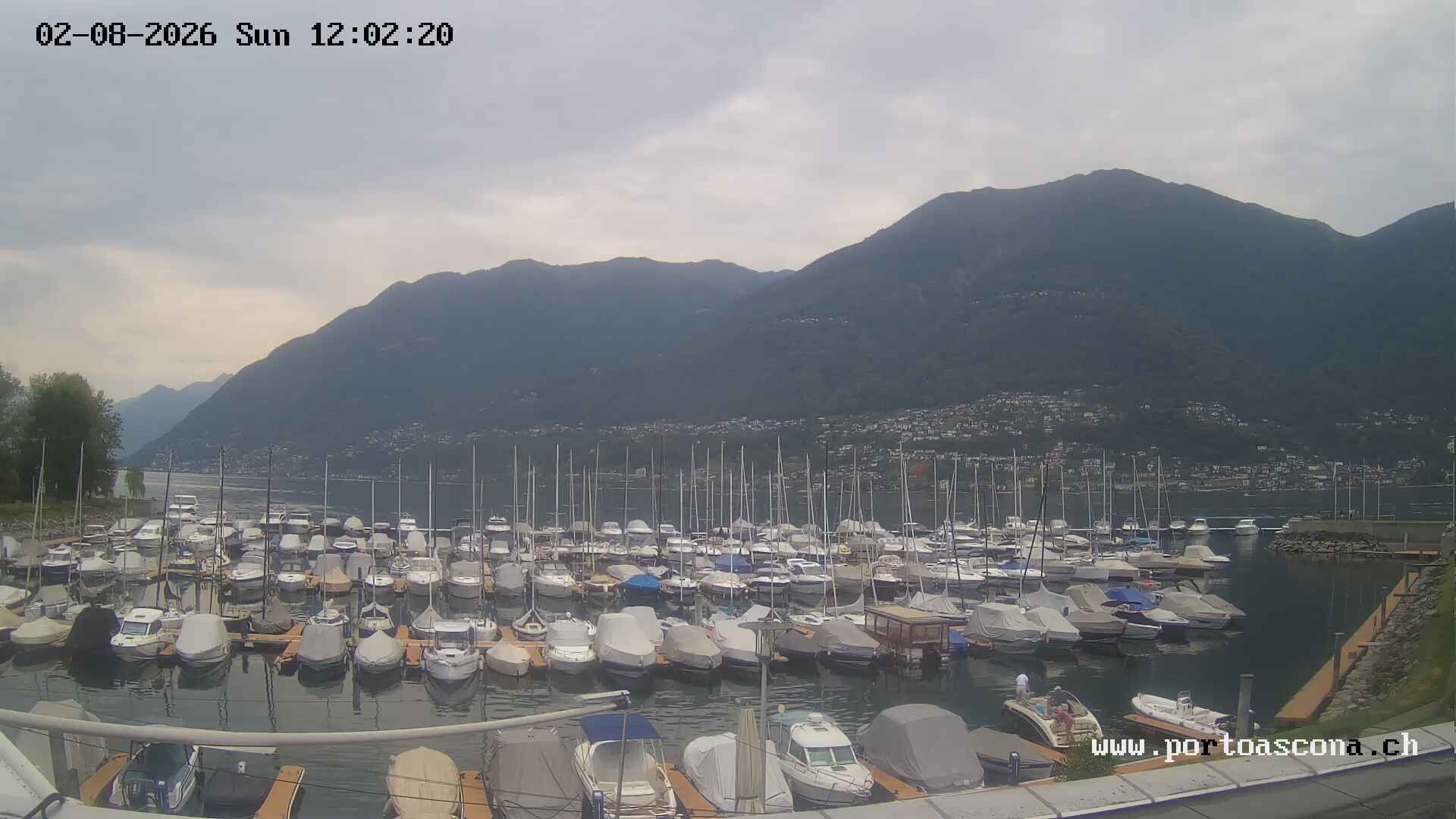 Ascona › Süden: Porto Patriziale Ascona - Gambarogno - Langensee