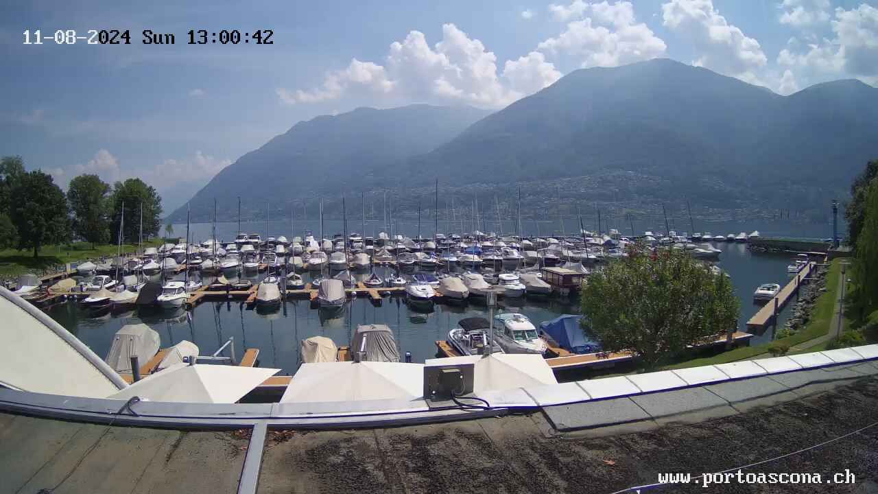 Ascona › Süd: Porto Patriziale Ascona - Gambarogno - Langensee