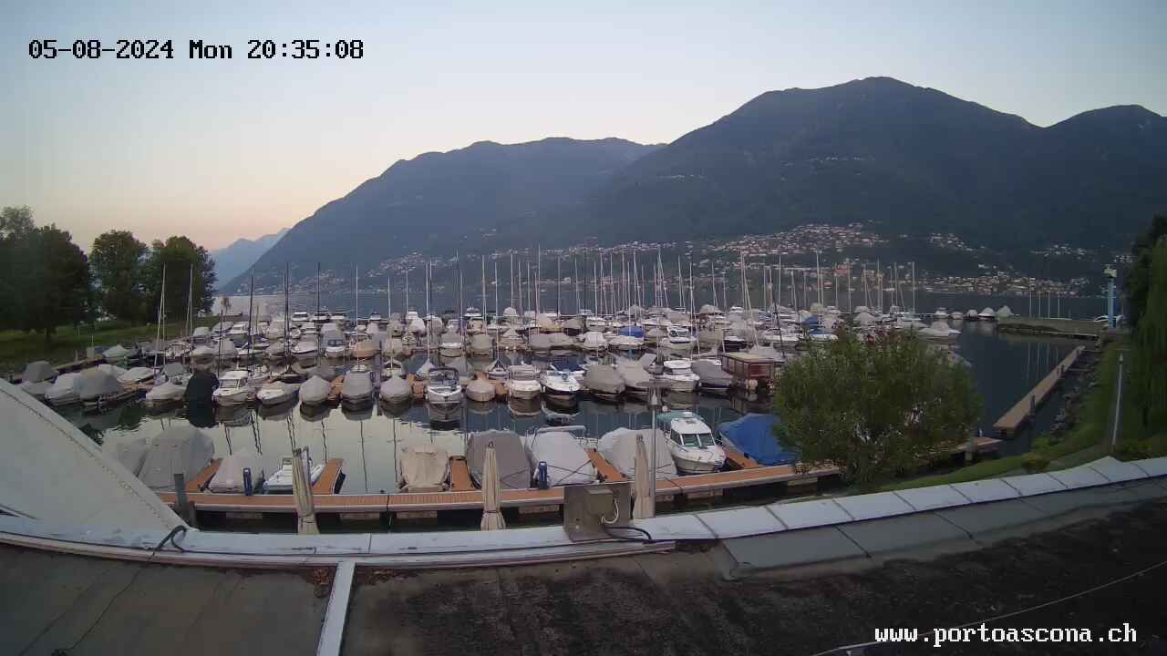 Ascona › Süd: Porto Patriziale Ascona - Gambarogno - Langensee