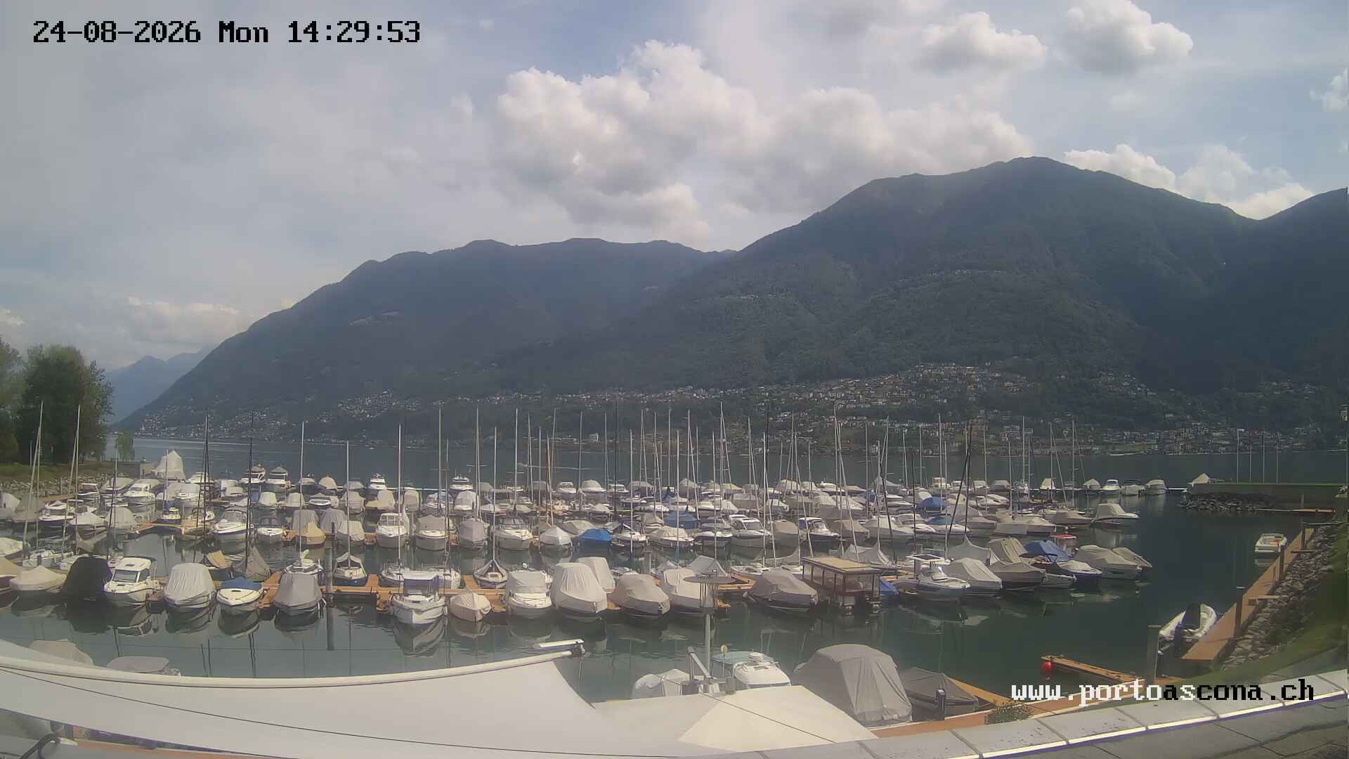 Ascona › Süden: Porto Patriziale Ascona - Gambarogno - Langensee