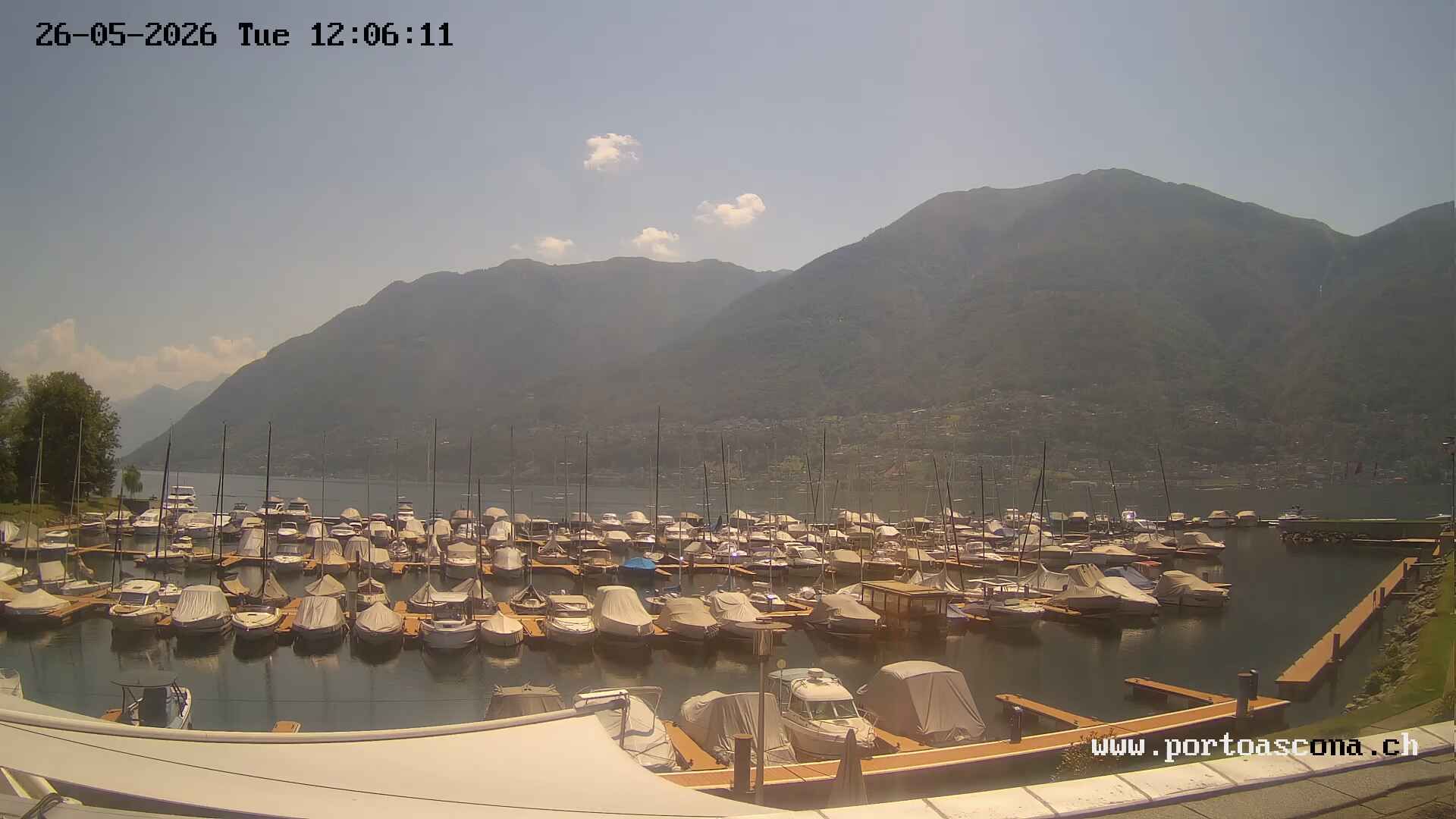 Ascona › Süden: Porto Patriziale Ascona - Gambarogno - Langensee
