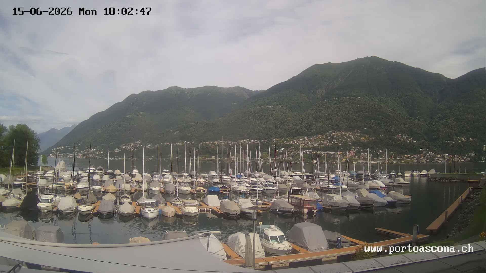 Ascona › Süden: Porto Patriziale Ascona - Gambarogno - Langensee