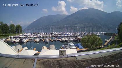 Ascona › Süd: Porto Patriziale Ascona - Gambarogno - Langensee