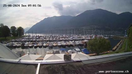 Ascona › Süd: Porto Patriziale Ascona - Gambarogno - Langensee