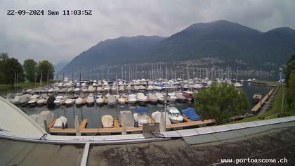 Ascona › Süd: Porto Patriziale Ascona - Gambarogno - Langensee