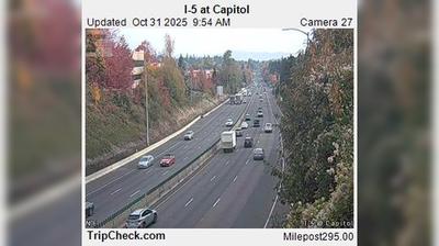 Portland Traffic: I-5 at Capitol