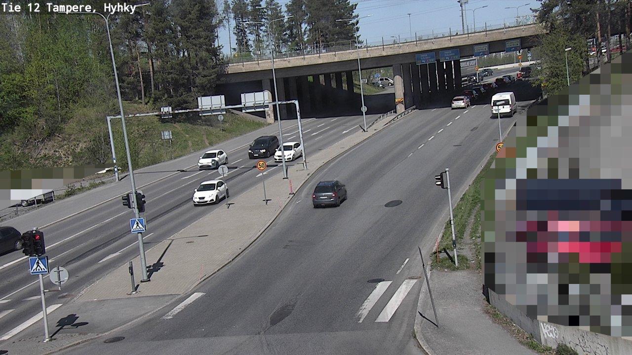 Traffic Cam Tampere: Tie - Hyhky - Lahteen