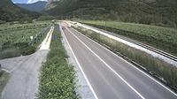 Mezzolombardo: SS al km , in località - Nord (comune di) - vista con direzione nord