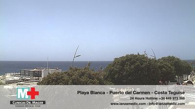 Vue webcam de jour à partir de Puerto del Carmen: Lanzarote Webcam