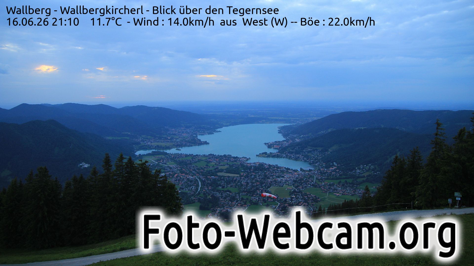 Traffic Cam Rottach-Egern: Tegernsee