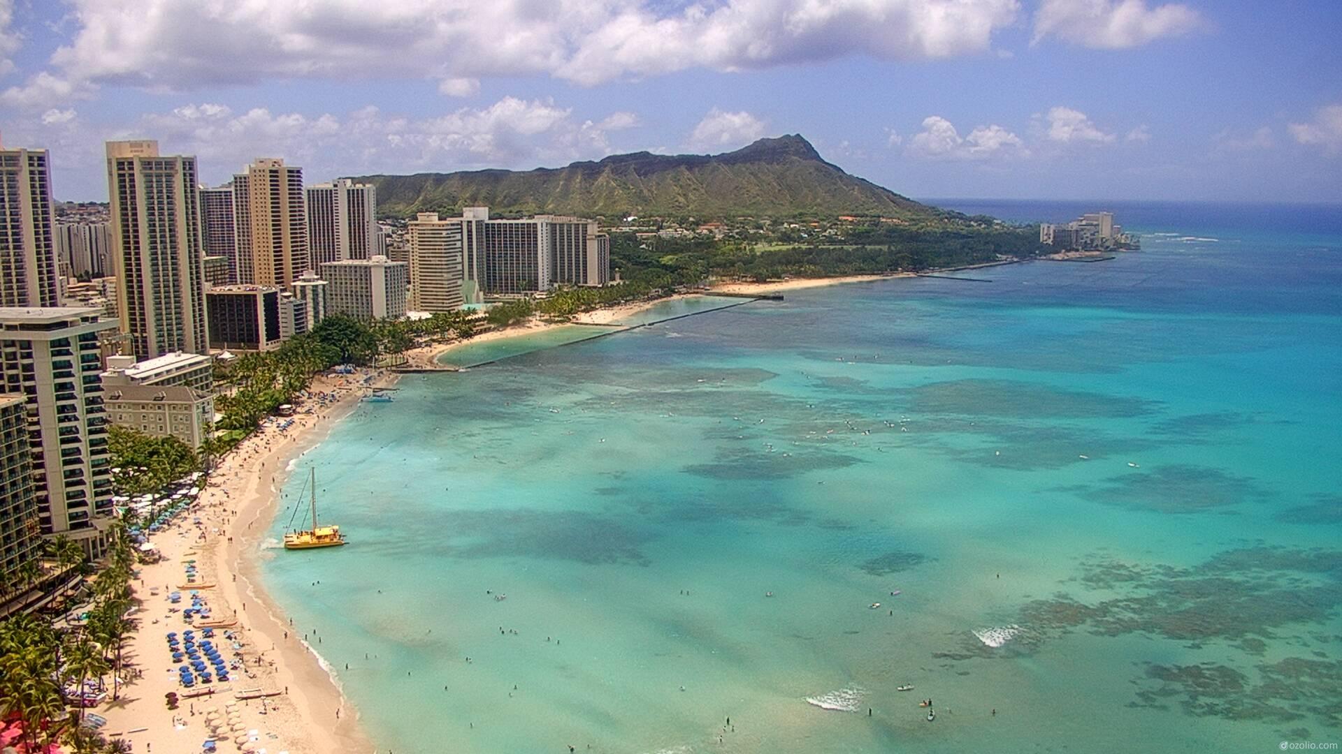 Waikiki Beach live webcam Hawaii