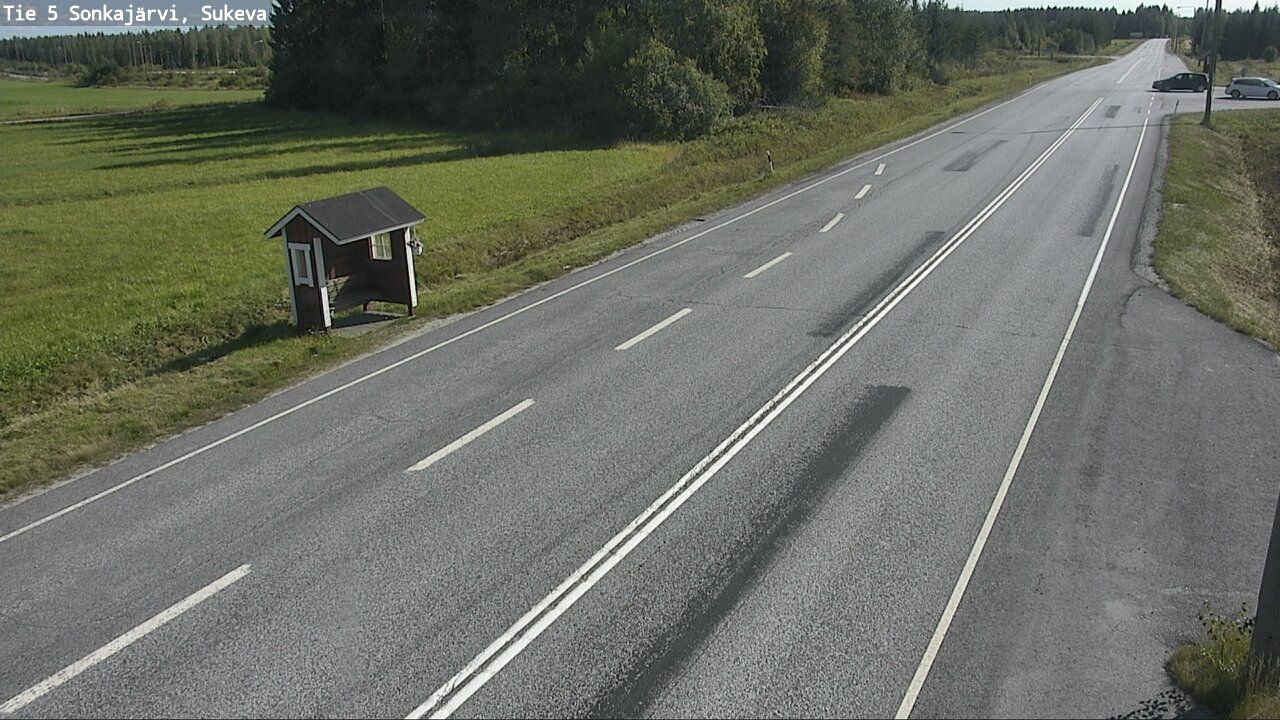 Traffic Cam Sonkajarvi: Tie - Sukeva - Kuopioon