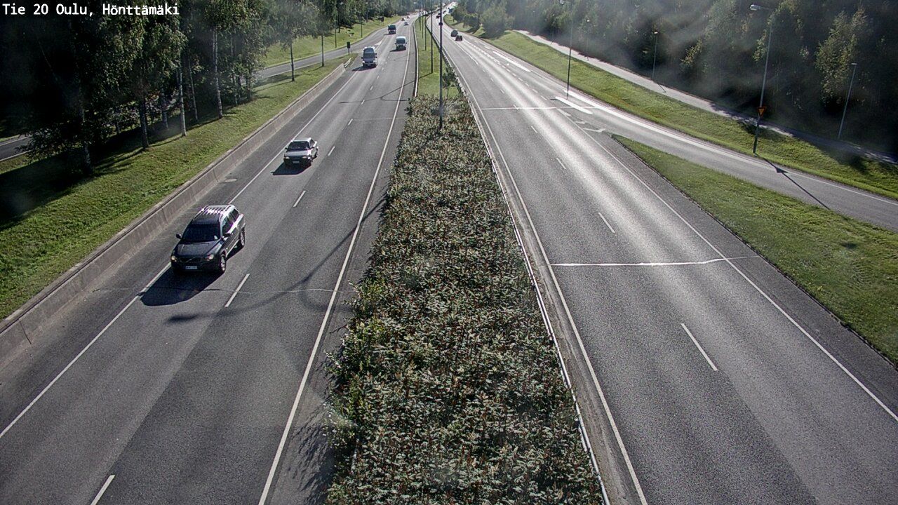 Traffic Cam Oulu: Tie - Hönttämäki - Ouluun