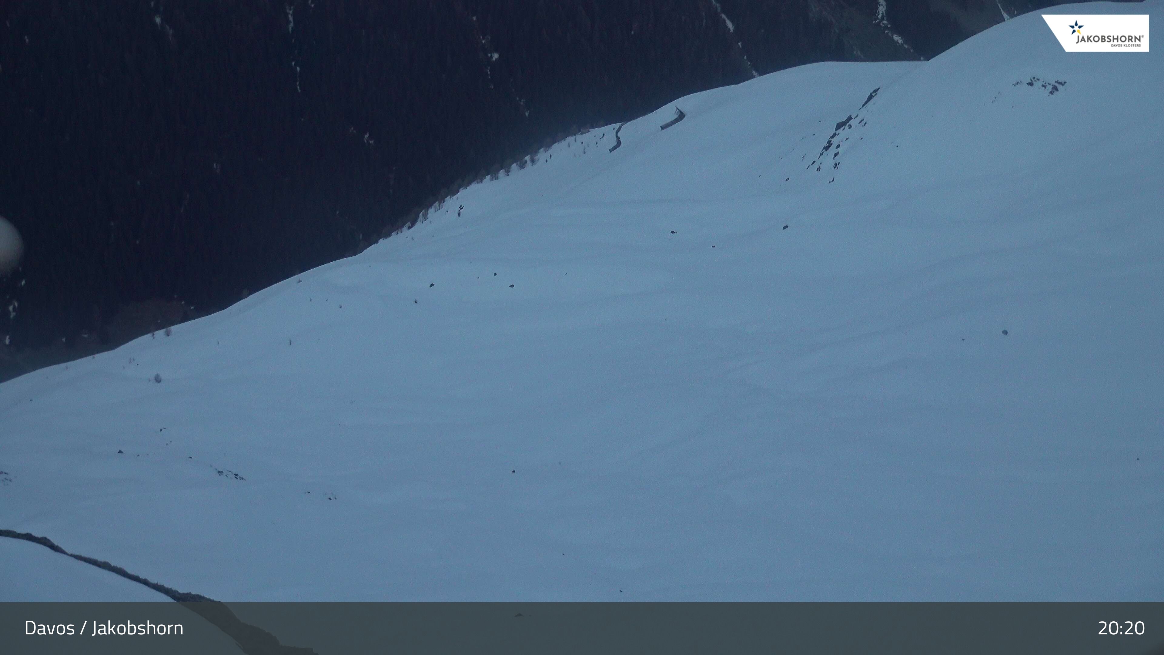 Davos: Platz - Jakobshorn, Blick Teufi