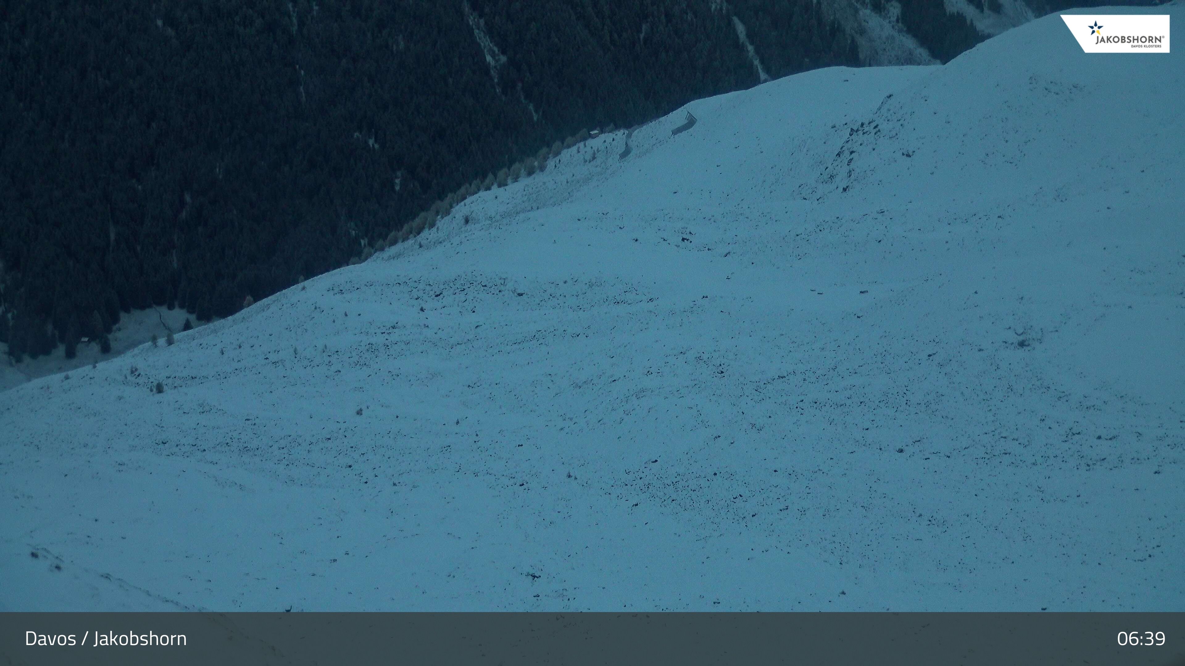 Davos: Platz - Jakobshorn, Blick Teufi