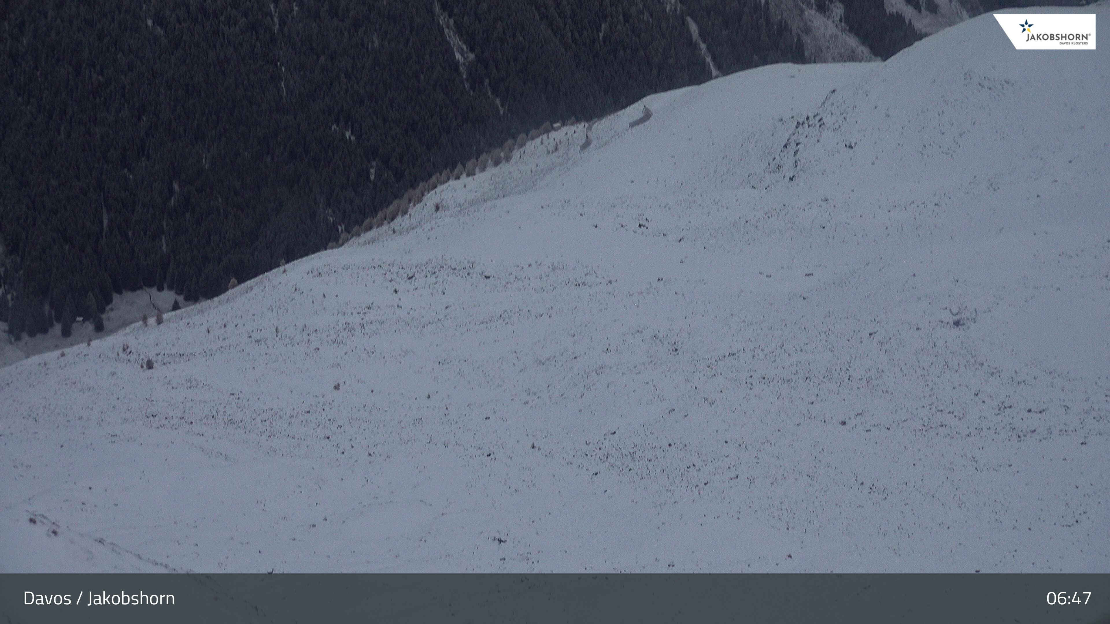 Davos: Platz - Jakobshorn, Blick Teufi